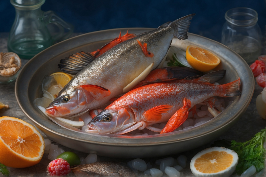 молодость, рыба, морепродукты